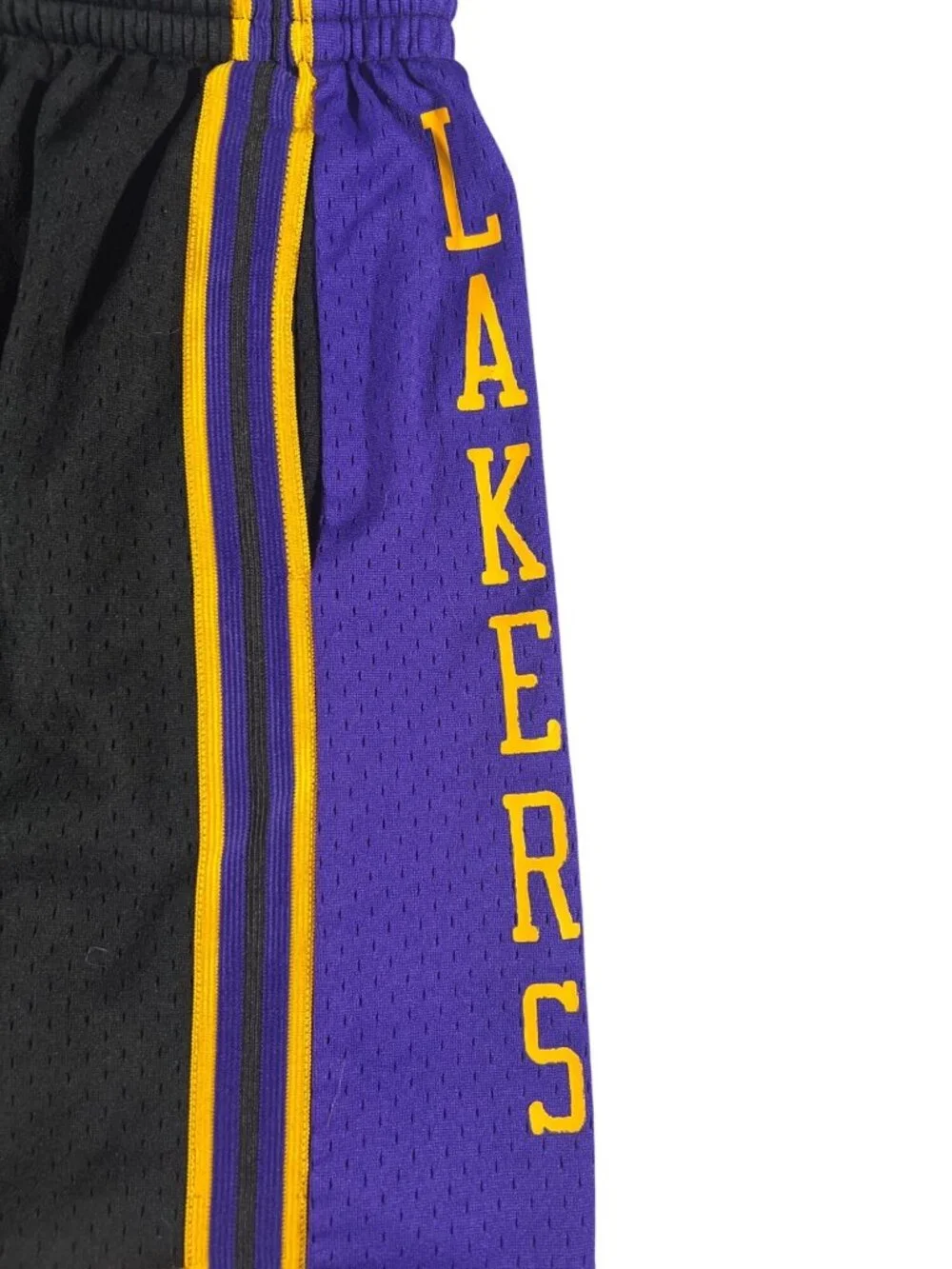 Mitchell & Ness Los Angeles Lakers Hardwood Classics Reload Swingman Shorts Smal - Picture 3 of 6